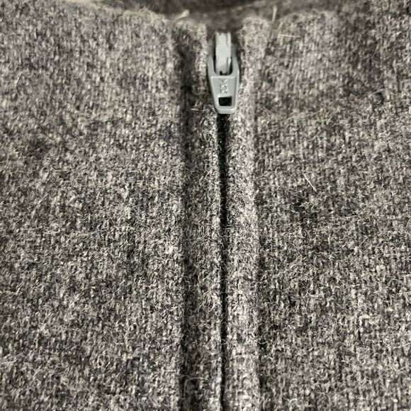 Villager by Liz Claiborne Gray Wool Skirt Sz 10P Vintage Lined Fall Cottagecore - Picture 6 of 10